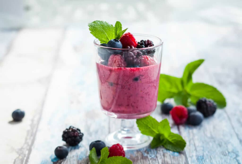 Mousse aux Fruits Rouges au Thermomix